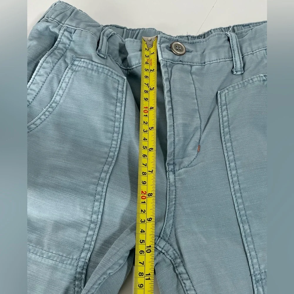 ANTHROPOLOGIE Pilcro The Roamer Blue Utility Cropped Pants Size 25 Straight Leg - Picture 12 of 14